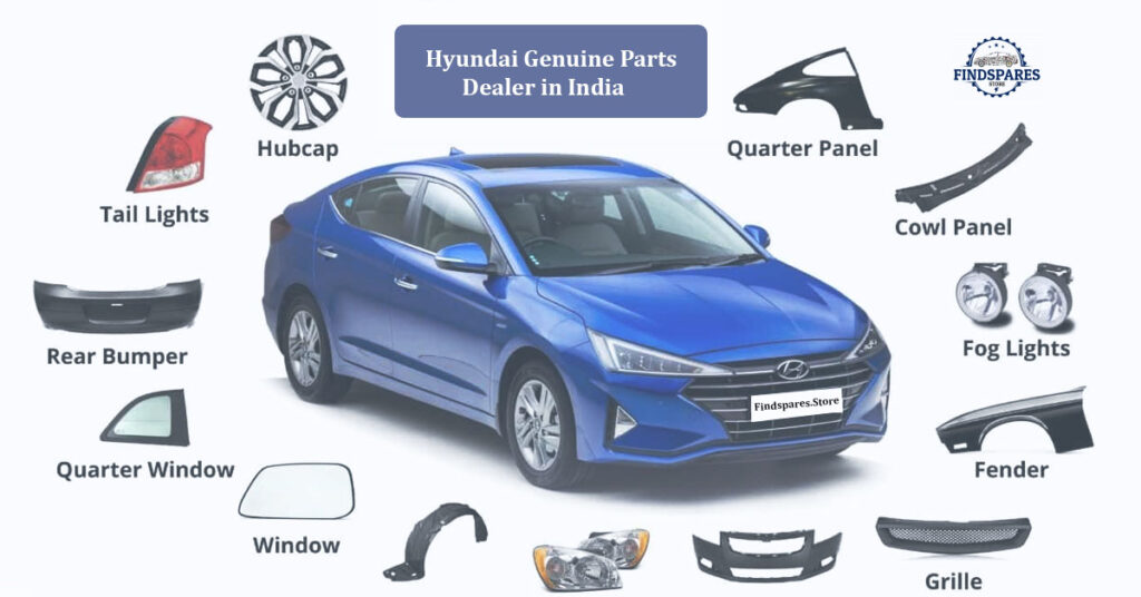 Hyundai Genuine Spares Parts Dealer in India FindSpares.Store