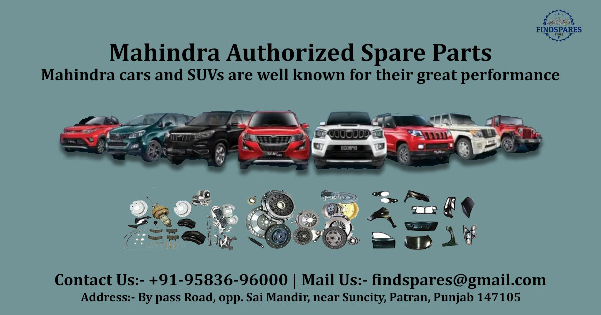 Mahindra xuv spare on sale parts near me