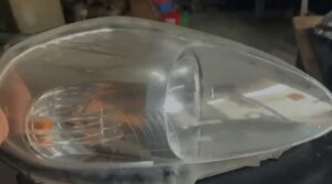 headlight of fiat punto 2012